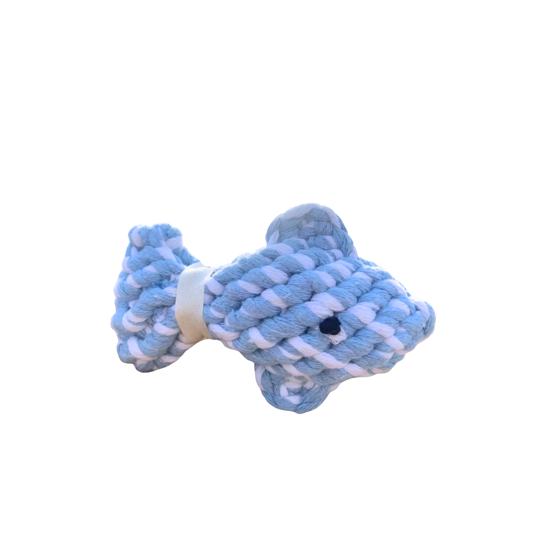 April the Happy Fish Pet Rope Toys